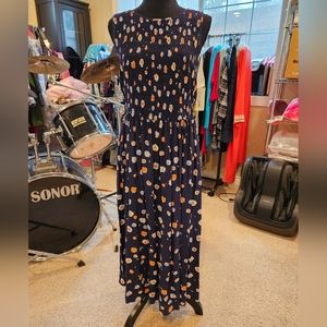 New with Tags Style & Co Spring Blue and Floral Dress, Size XL